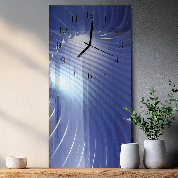 Reloj rectangular Vórtice