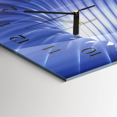 Reloj rectangular Vórtice