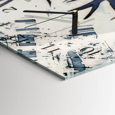 Reloj rectangular Sucursales
