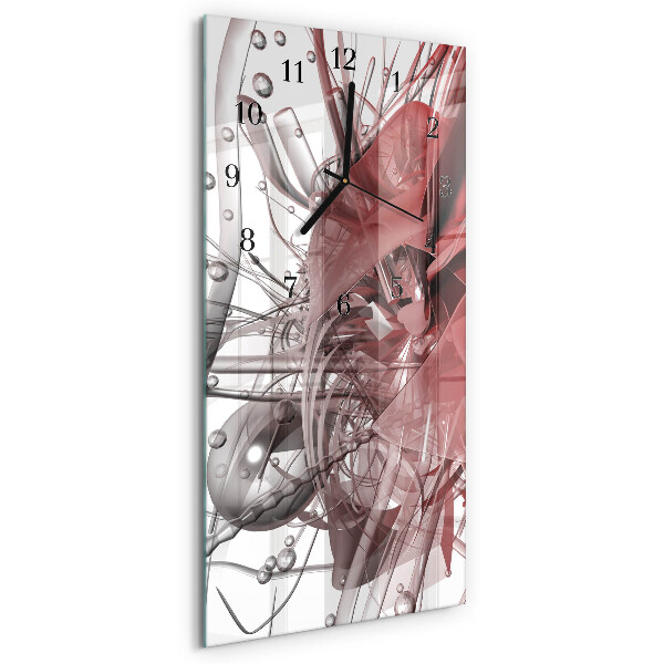 Reloj rectangular Caos
