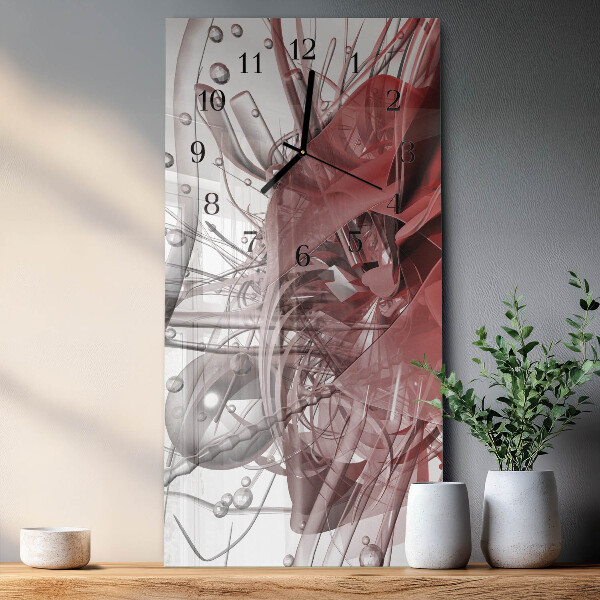 Reloj rectangular Caos