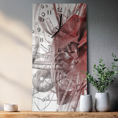 Reloj rectangular Caos