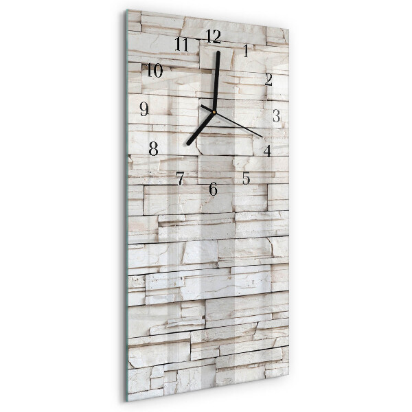 Reloj rectangular Escoria de huella