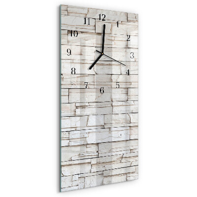 Reloj rectangular Escoria de huella