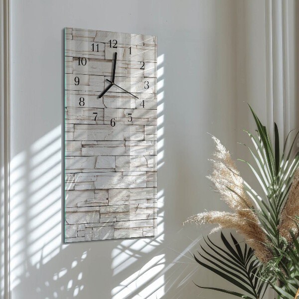 Reloj rectangular Escoria de huella