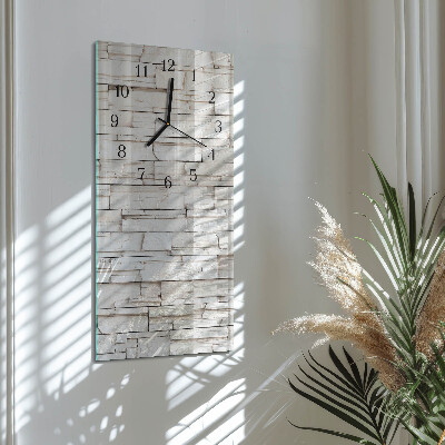 Reloj rectangular Escoria de huella