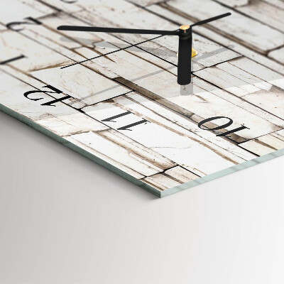 Reloj rectangular Escoria de huella