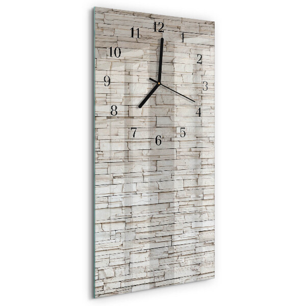 Reloj rectangular Escoria de huella