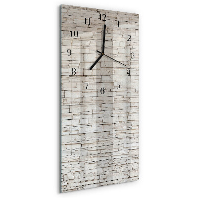 Reloj rectangular Escoria de huella