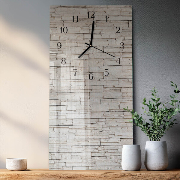 Reloj rectangular Escoria de huella