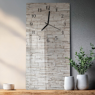 Reloj rectangular Escoria de huella