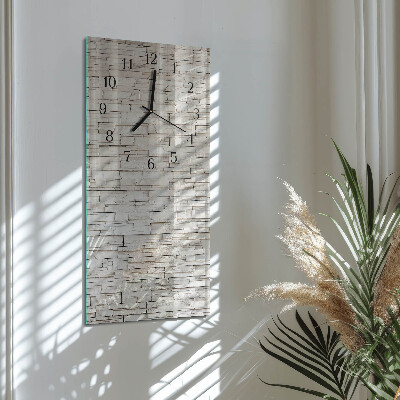 Reloj rectangular Escoria de huella