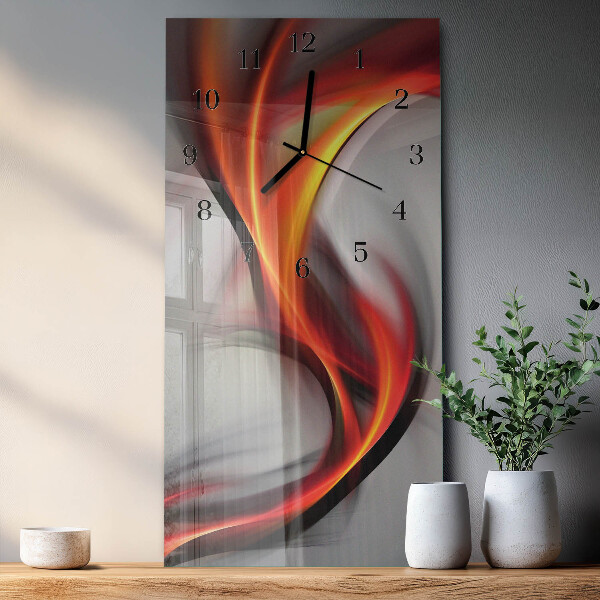 Reloj rectangular Abstracción