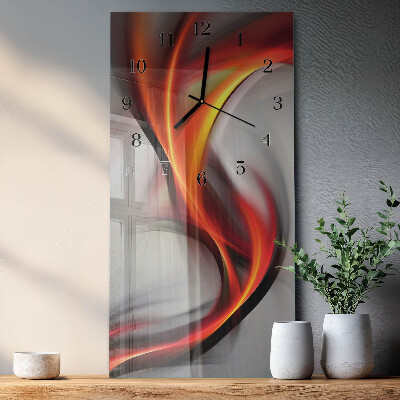 Reloj rectangular Abstracción