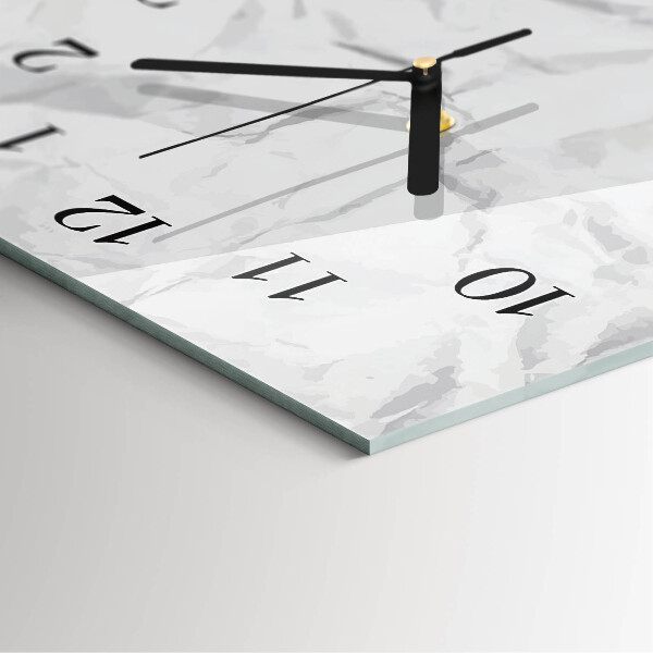 Reloj rectangular Pliego