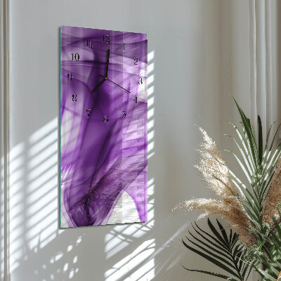 Reloj rectangular Patrón Viola