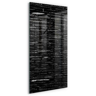 Reloj rectangular Piedras