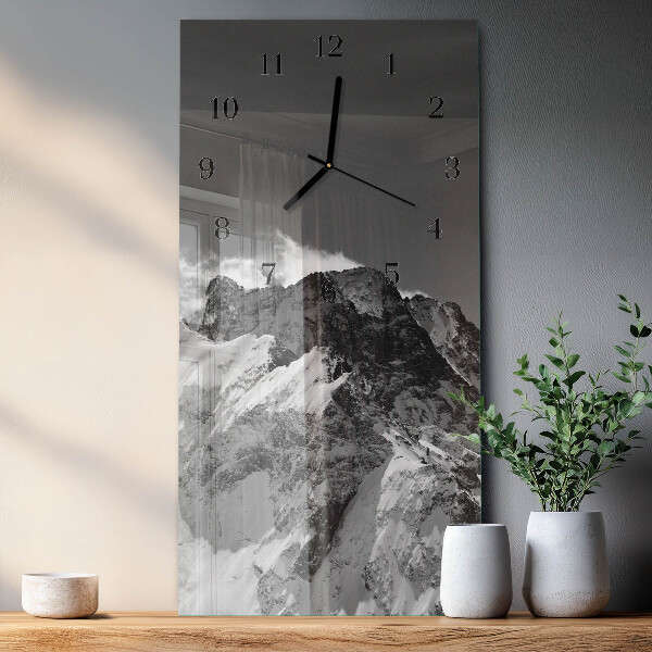 Reloj rectangular Montaña