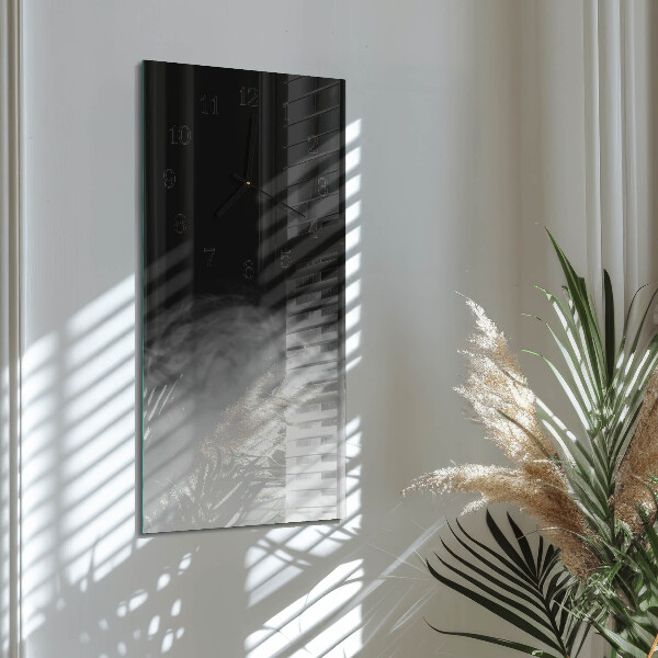 Reloj rectangular Fumar