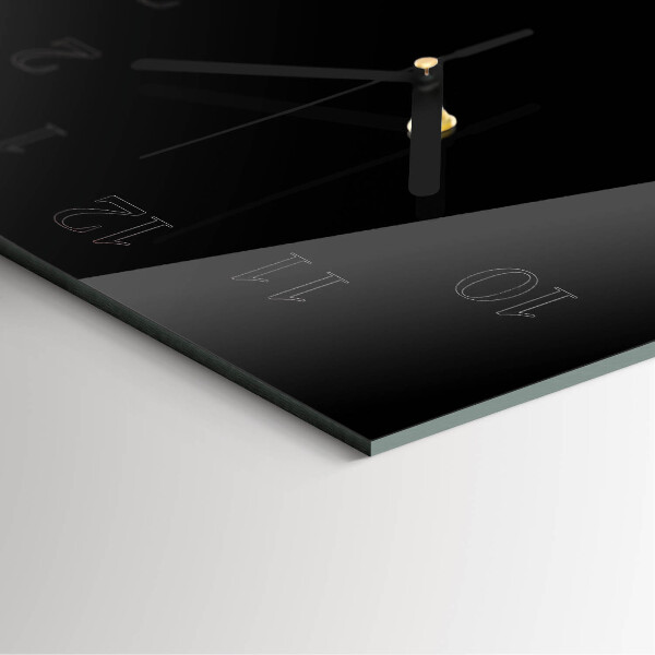 Reloj rectangular Fumar