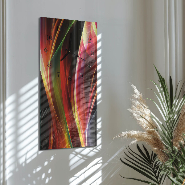 Reloj rectangular Abstracción