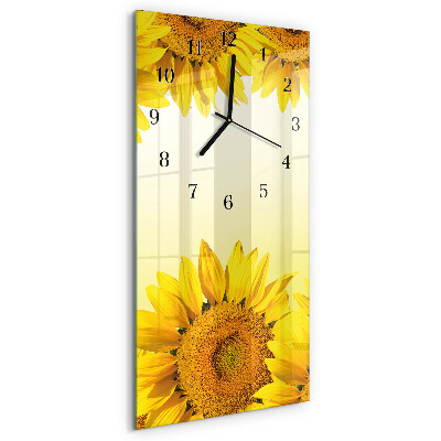 Reloj rectangular Girasol