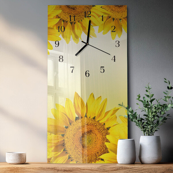 Reloj rectangular Girasol