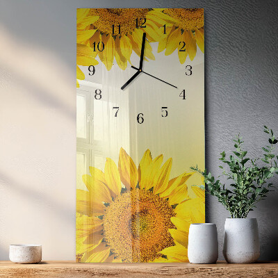 Reloj rectangular Girasol