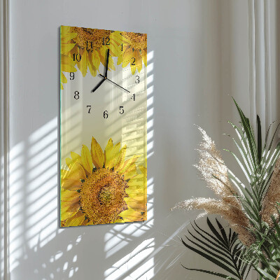 Reloj rectangular Girasol