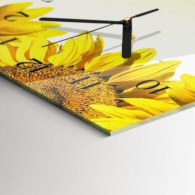 Reloj rectangular Girasol
