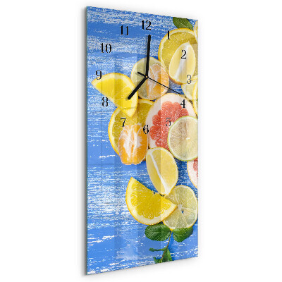 Reloj rectangular Fruta