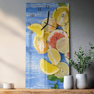 Reloj rectangular Fruta