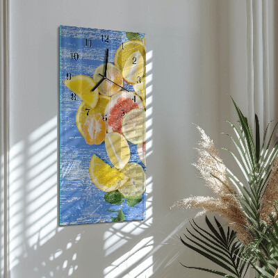 Reloj rectangular Fruta
