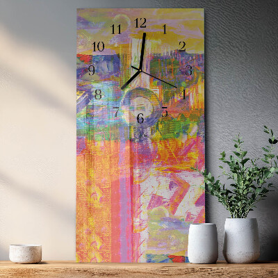 Reloj rectangular Caos