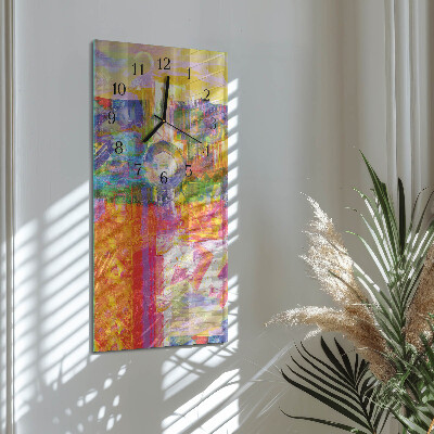 Reloj rectangular Caos