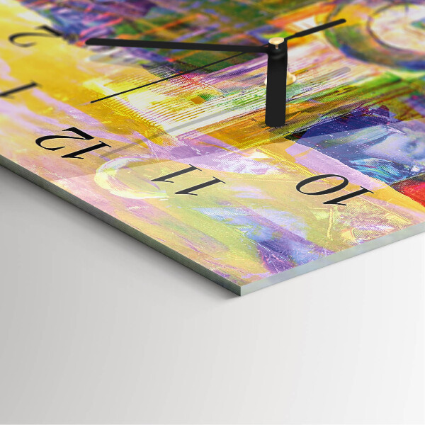 Reloj rectangular Caos