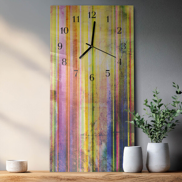 Reloj rectangular Madera