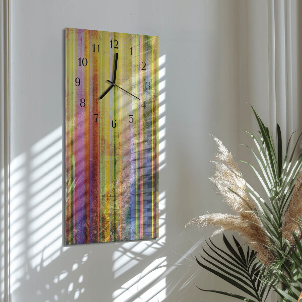Reloj rectangular Madera