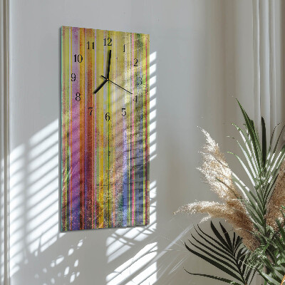 Reloj rectangular Madera