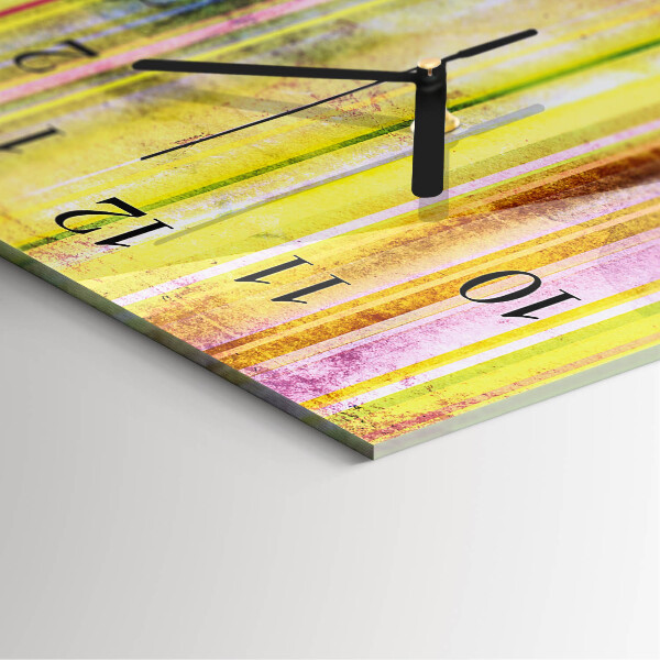 Reloj rectangular Madera