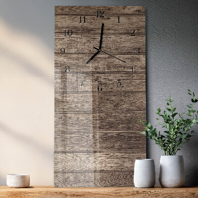 Reloj rectangular Madera