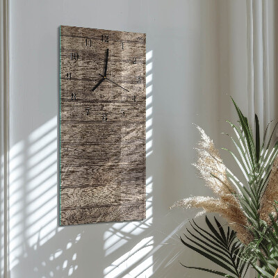 Reloj rectangular Madera