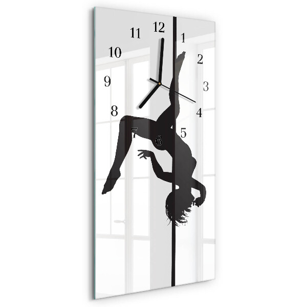 Reloj rectangular Bailarina de barra