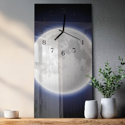 Reloj rectangular Luna
