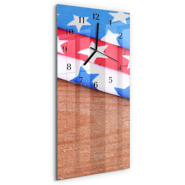 Reloj rectangular Manteles