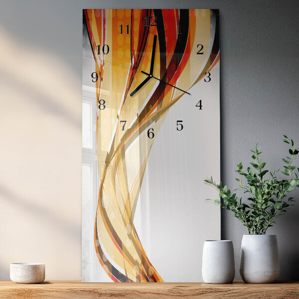 Reloj rectangular Abstracción