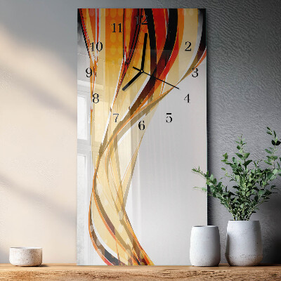 Reloj rectangular Abstracción