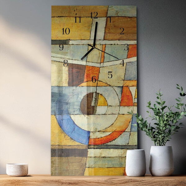 Reloj rectangular Patrón