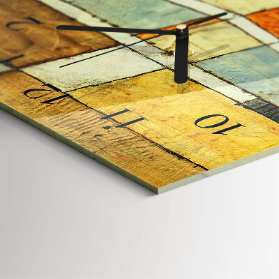 Reloj rectangular Patrón