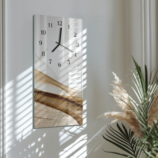 Reloj rectangular Abstracción